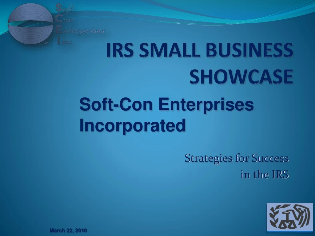 irs small business showcase