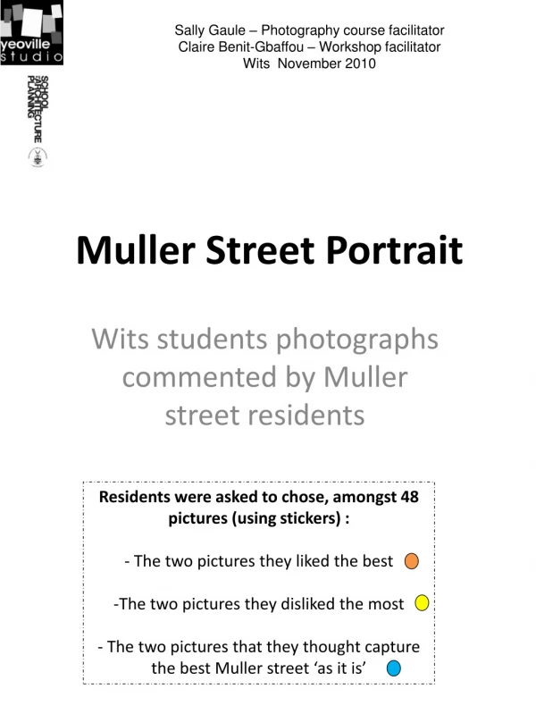 Muller Street Portrait