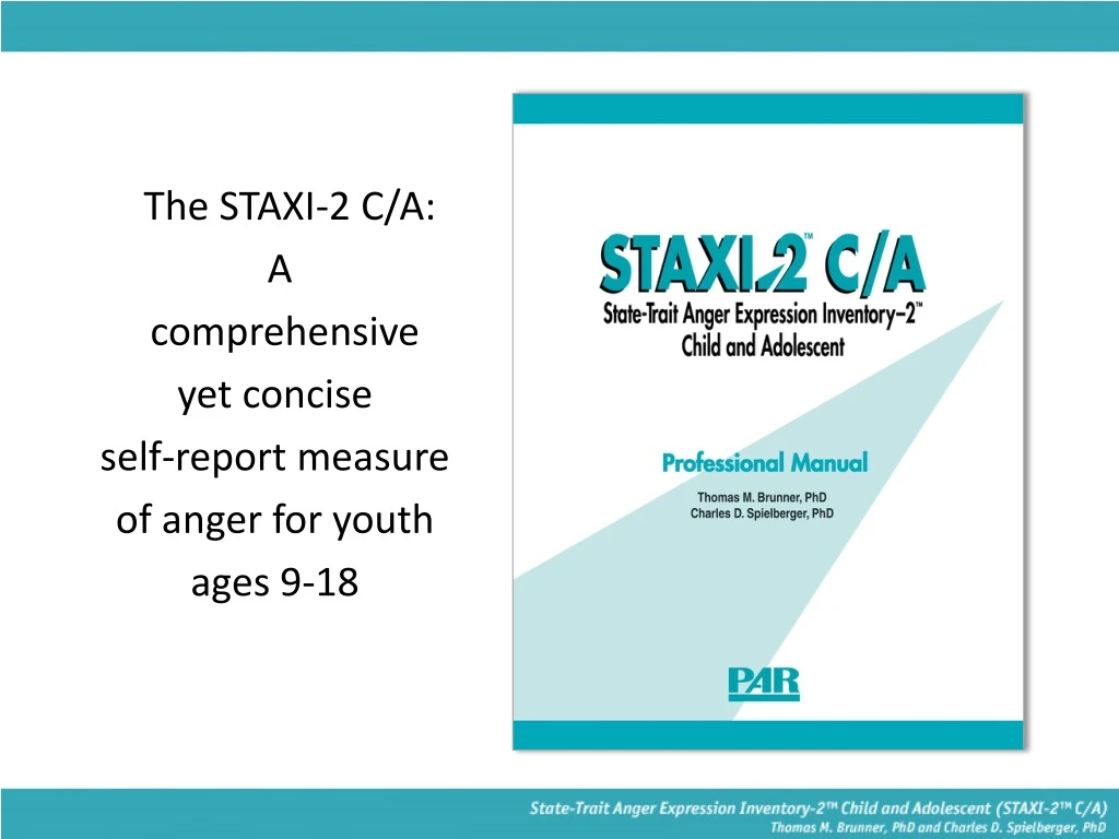 the staxi 2 c a a comprehensive yet concise self