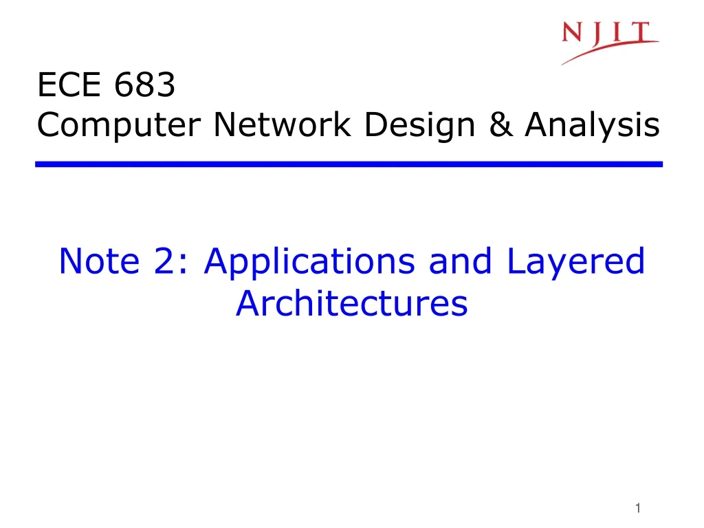 ece 683 computer network design analysis