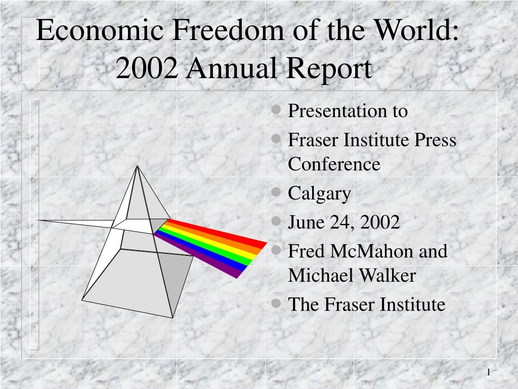 economic freedom of the world 2002 annual report