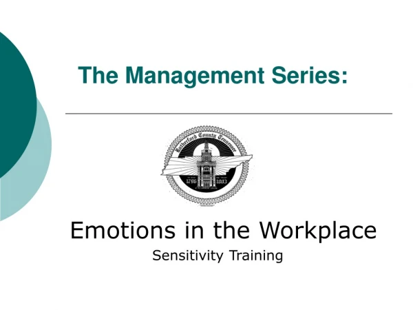 The Management Series: