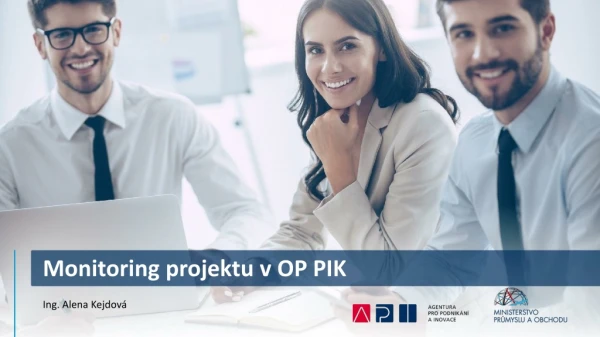 Monitoring projektu v OP PIK