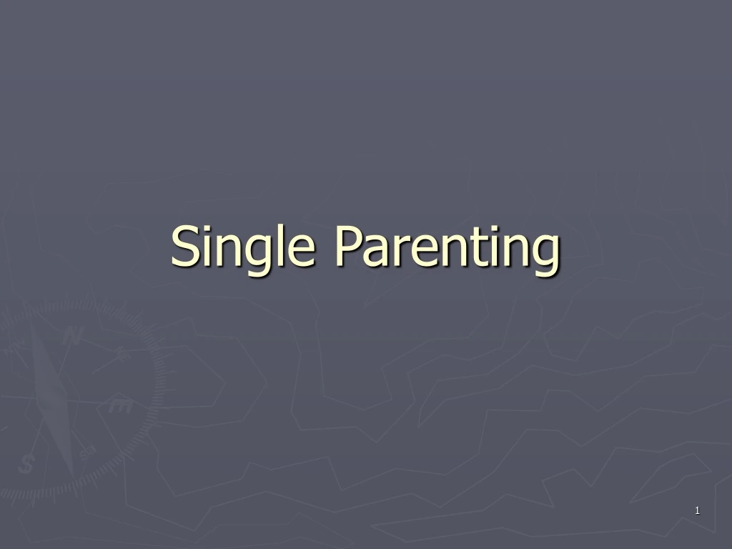 single parenting