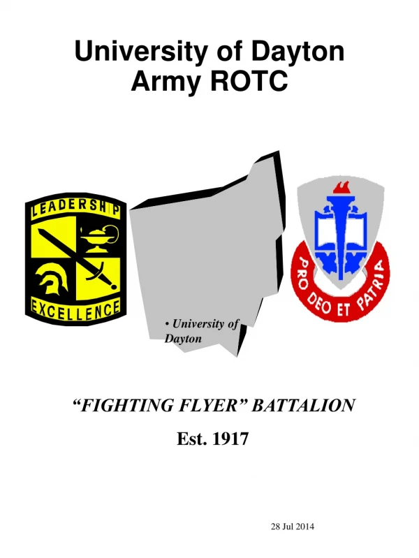 University of Dayton Army ROTC