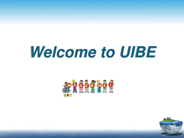Welcome to UIBE