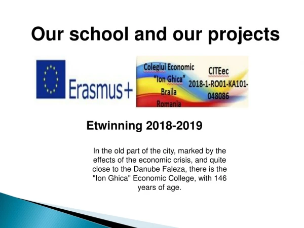 Our school and our projects
