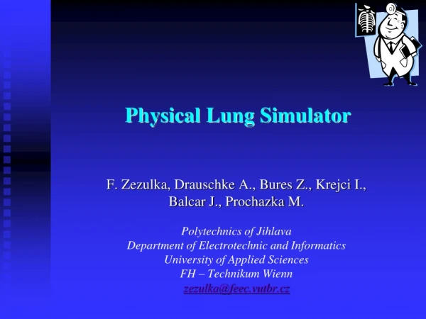 Physical Lung Simulator