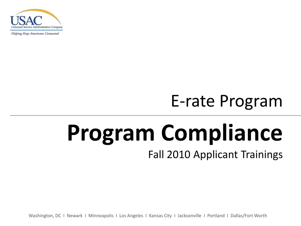 e rate program