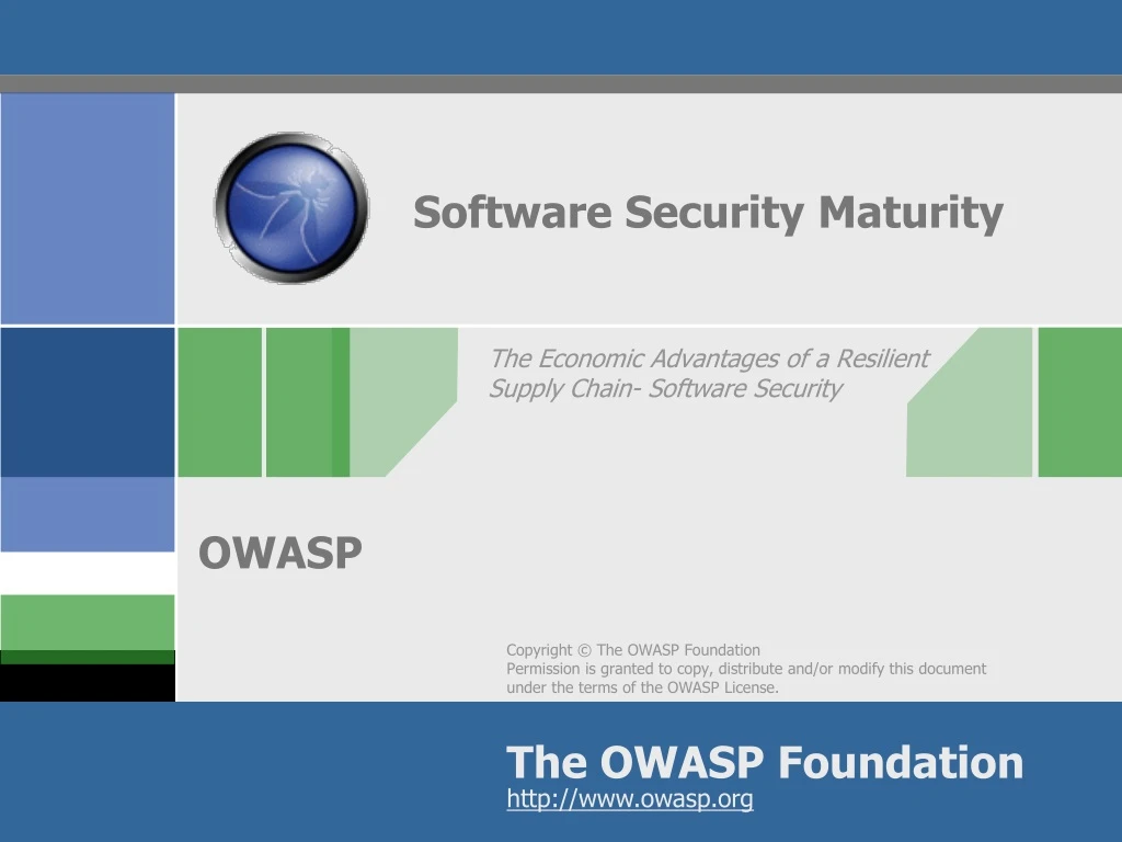 software security maturity