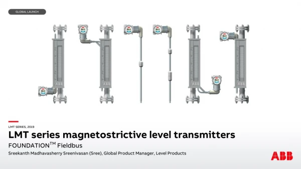 LMT series magnetostrictive level transmitters