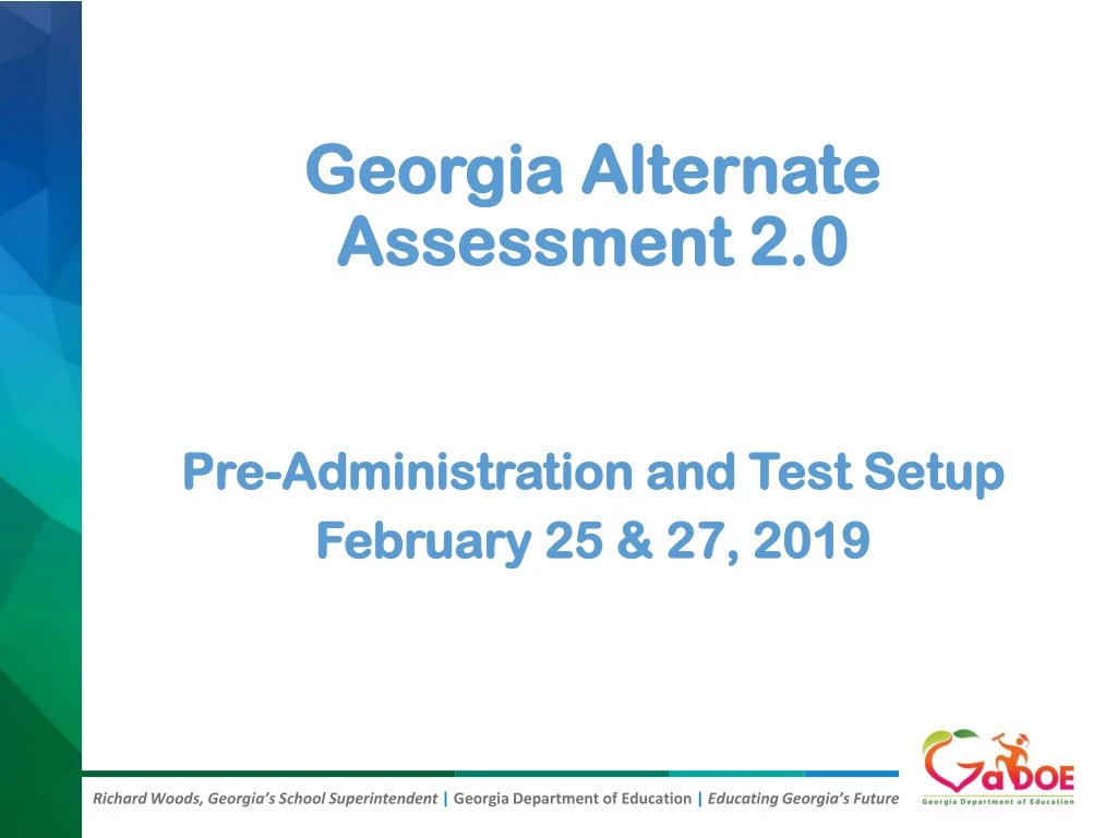 georgia alternate assessment 2 0