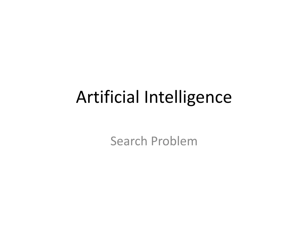 artificial intelligence