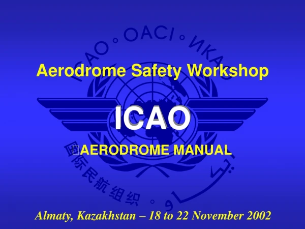 AERODROME MANUAL