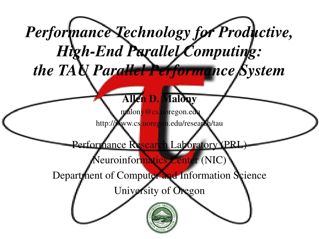 performance technology for productive high