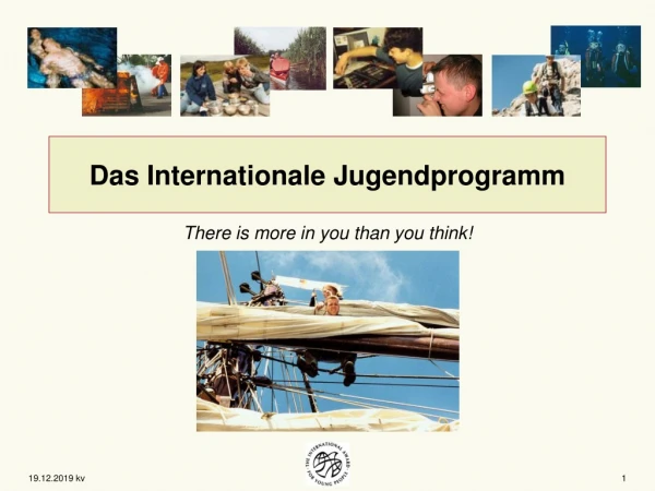 Das Internationale Jugendprogramm