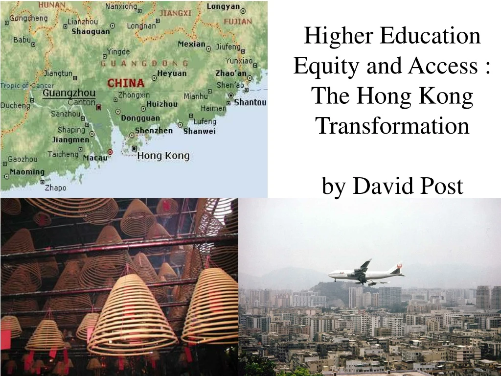 higher education equity and access the hong kong