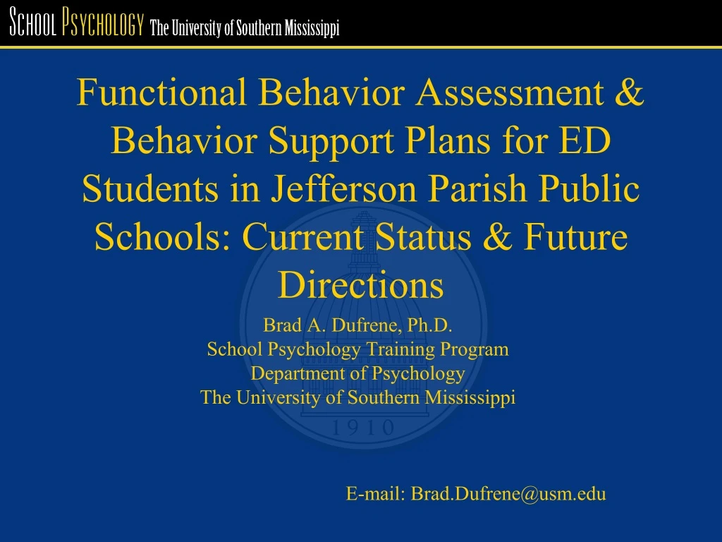 functional behavior assessment behavior support