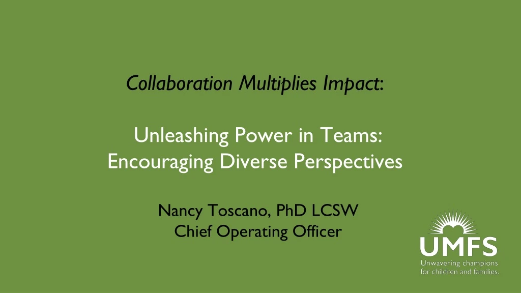 collaboration multiplies impact unleashing power