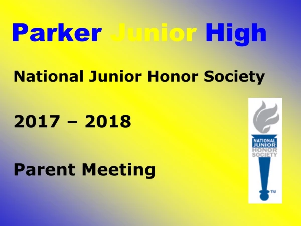 Parker  Junior High