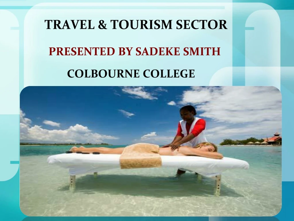 travel tourism sector