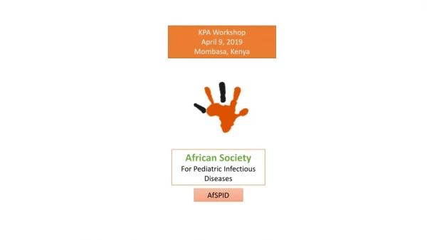 African Society For Pediatric Infectious Diseases
