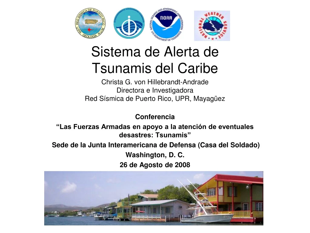 sistema de alerta de tsunamis del caribe