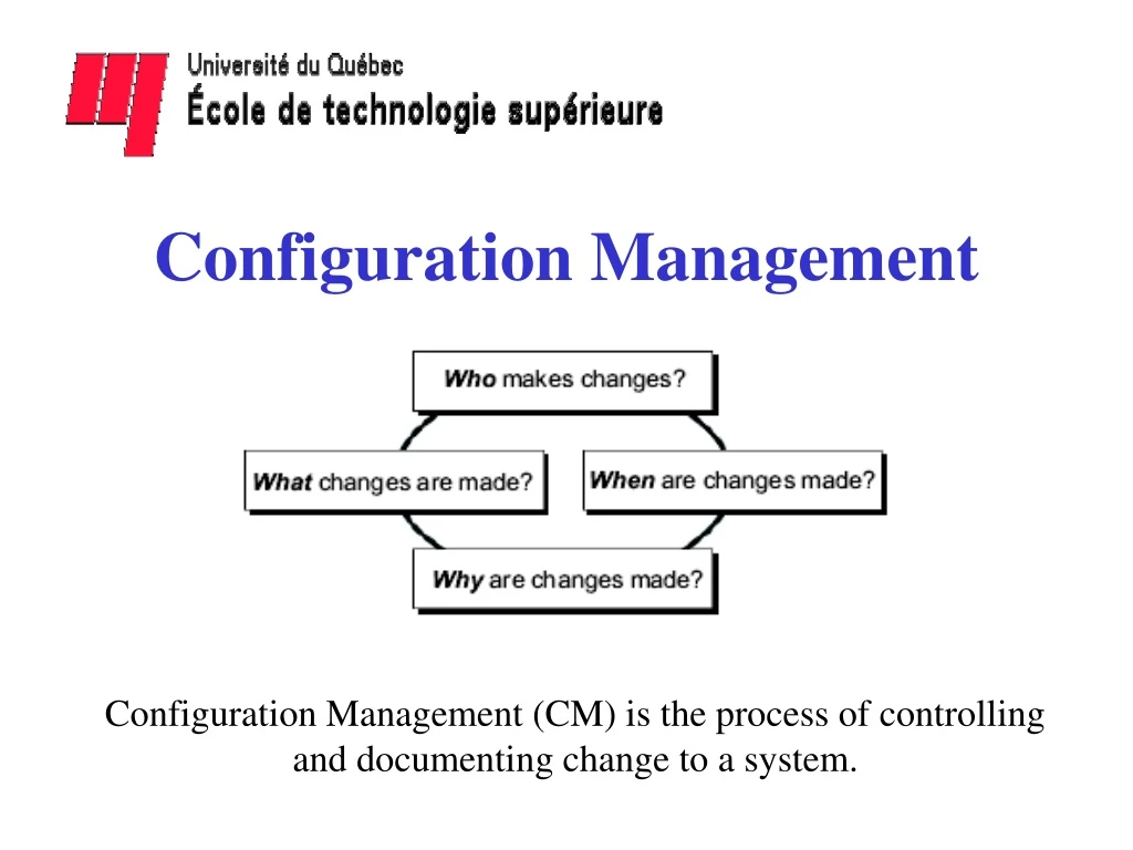 configuration management