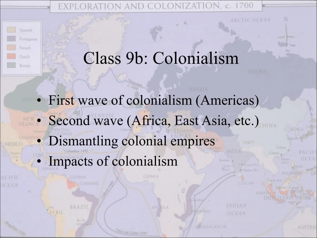 class 9b colonialism