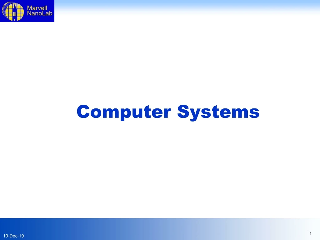 computer systems