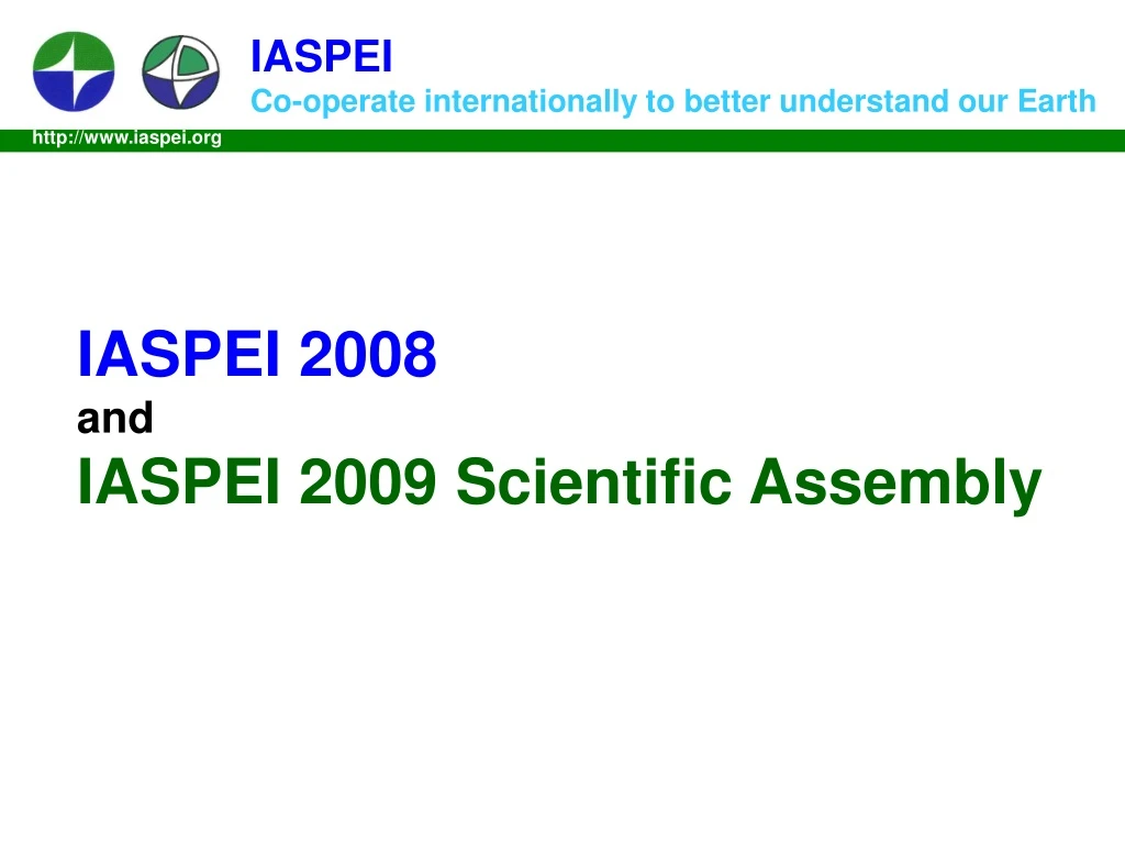 iaspei co operate internationally to better