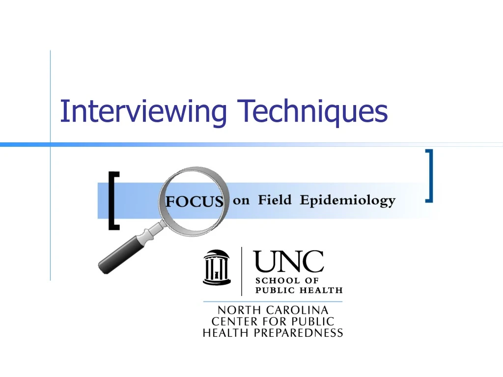 interviewing techniques