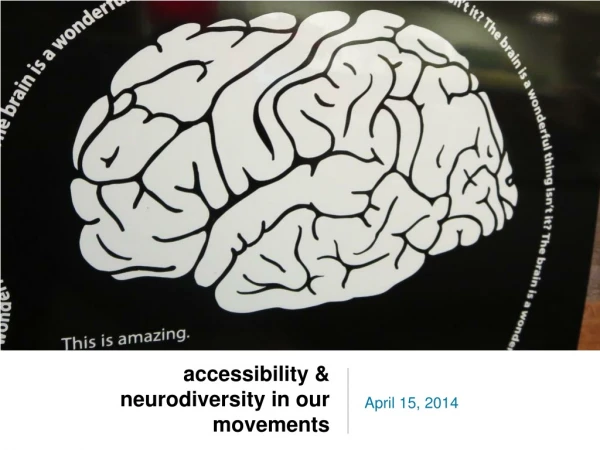 accessibility &amp; neurodiversity in our movements