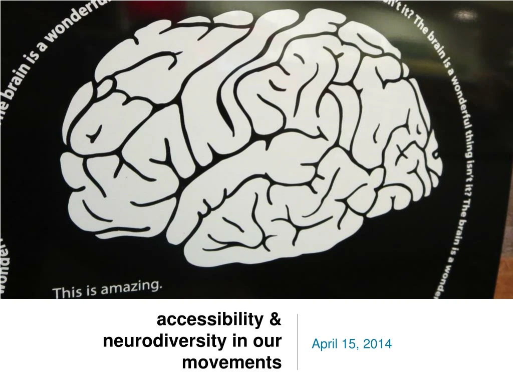 accessibility neurodiversity in our movements