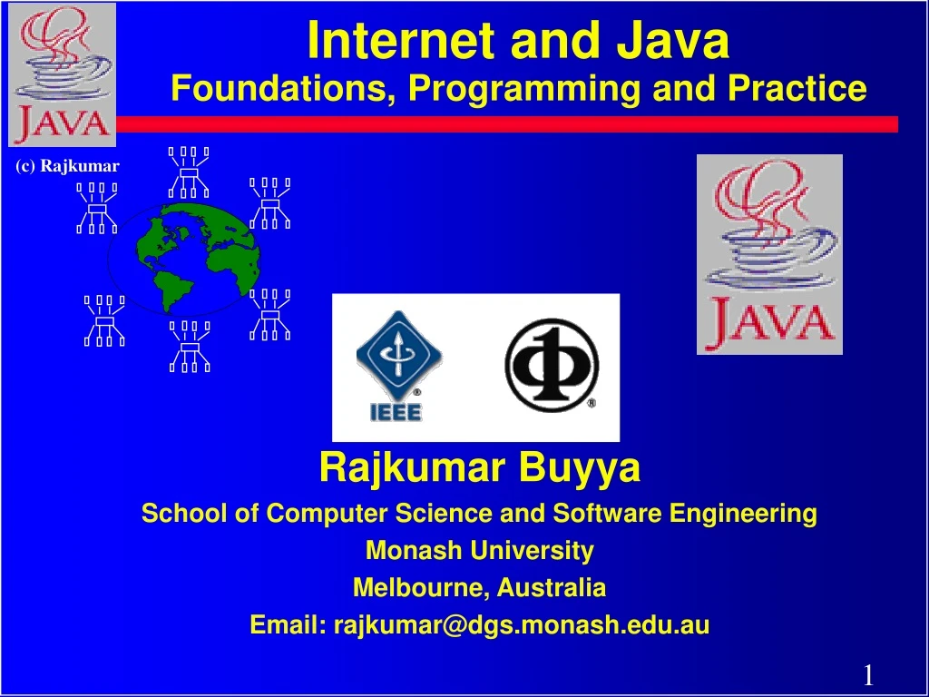 internet and java foundations programming and practice