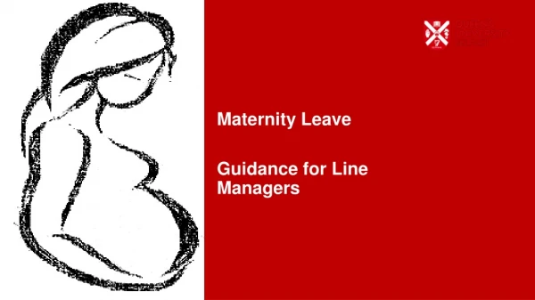 Maternity Leave   Guidance for Line Managers
