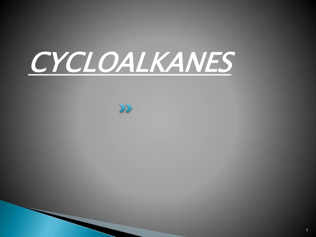 cycloalkanes