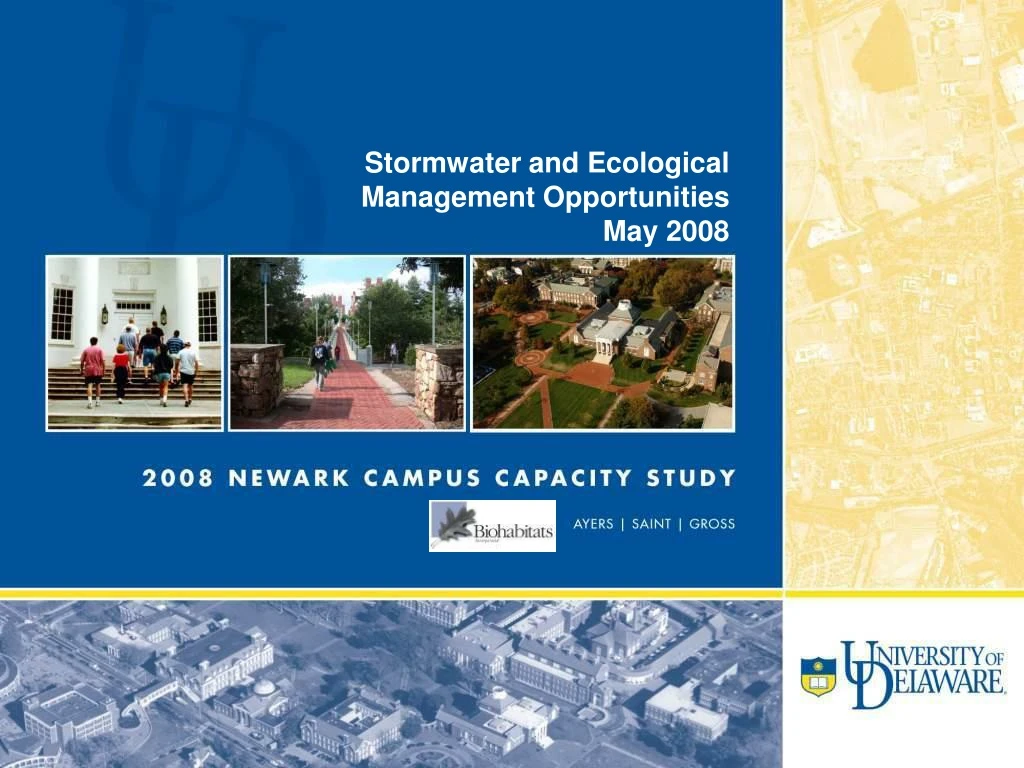 stormwater and ecological management