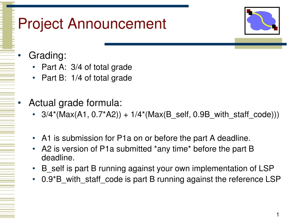 project announcement