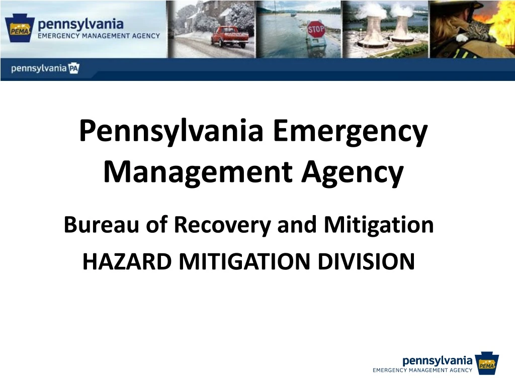 pennsylvania emergency management agency