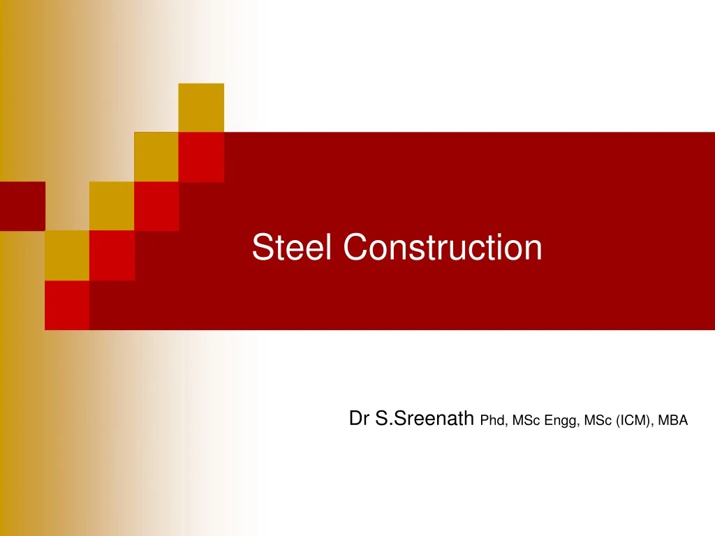 steel construction