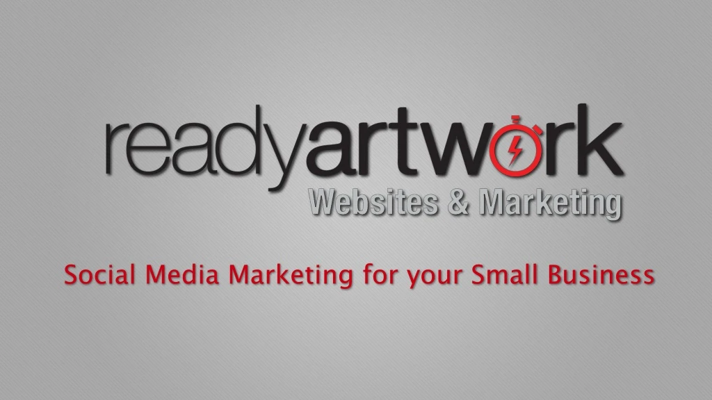 social media marketing for your small business