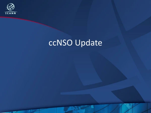 ccNSO Update