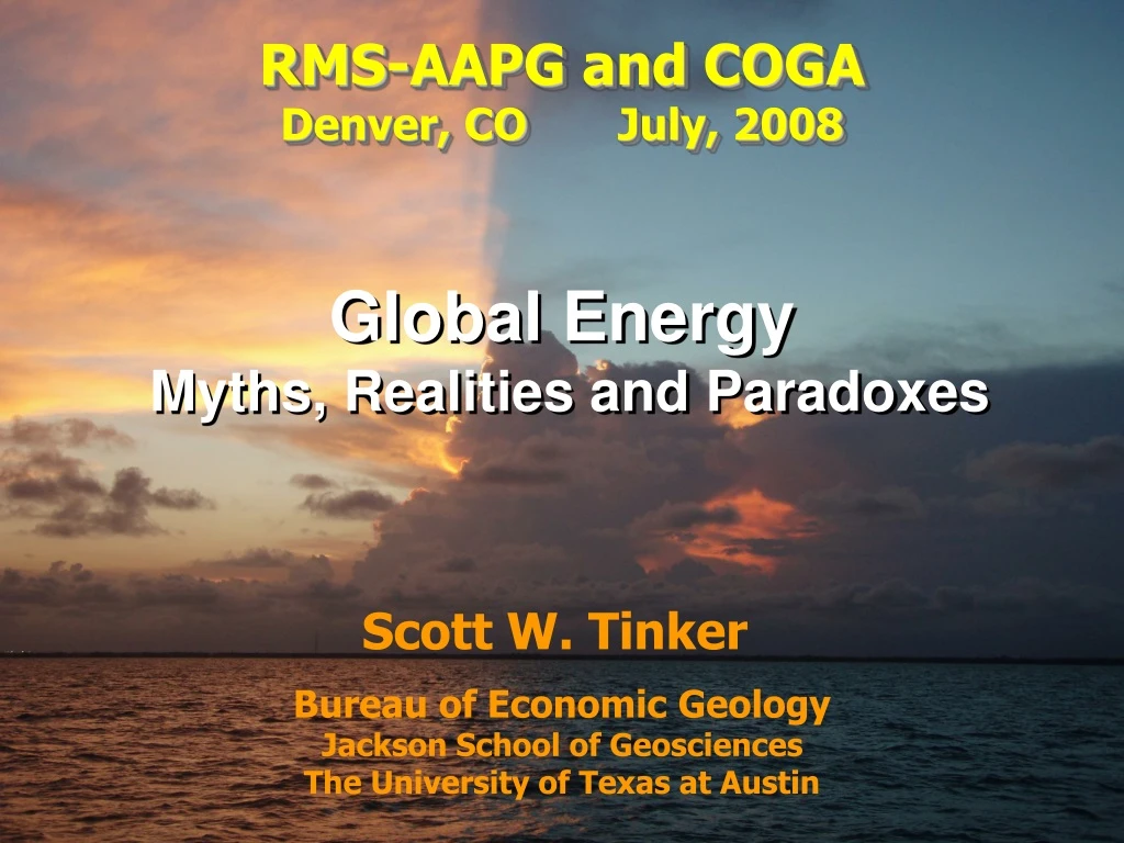 rms aapg and coga denver co july 2008