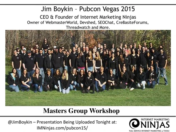 Jim Boykin – Pubcon Vegas 2015