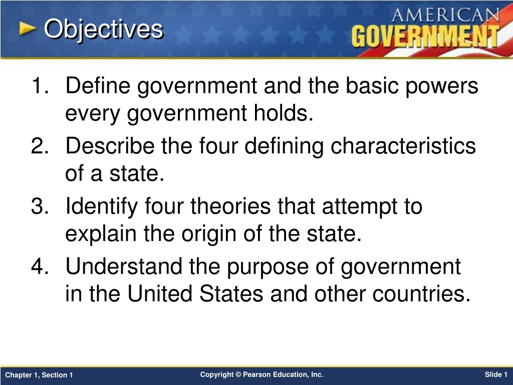 objectives