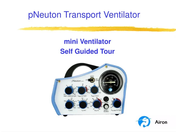 pNeuton Transport Ventilator