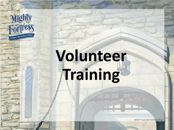 Volunteer Training