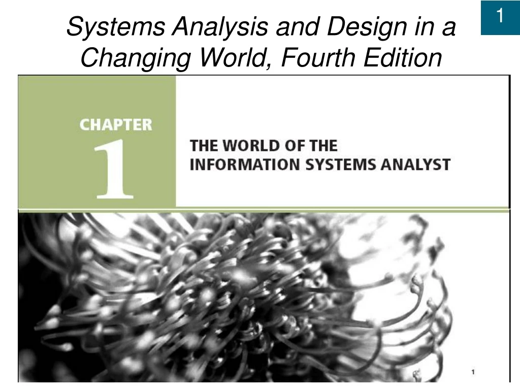 systems analysis and design in a changing world