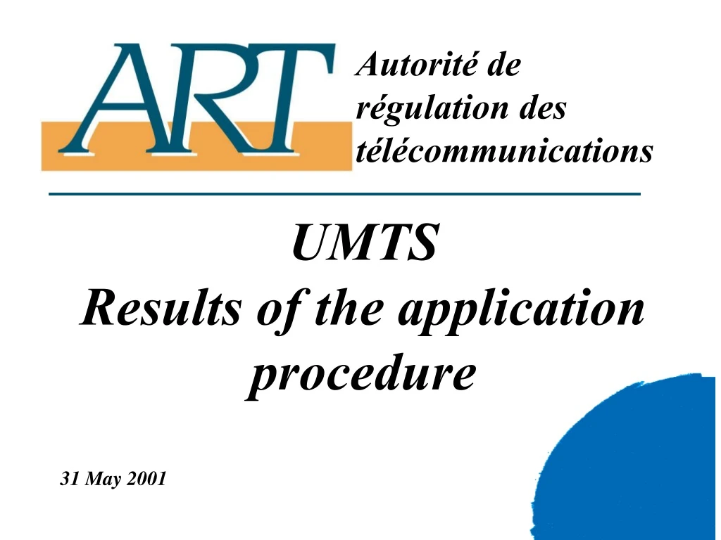 autorit de r gulation des t l communications